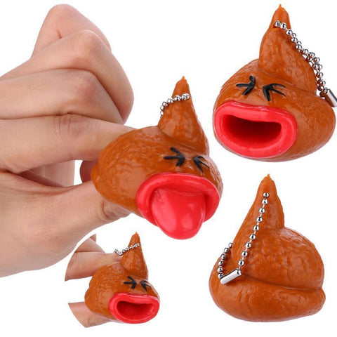 Funny Poo Keychain